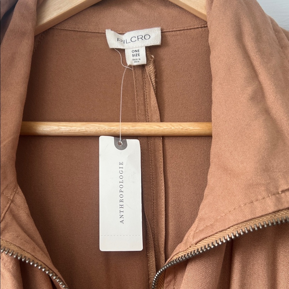 Pilcro Tan Zip-Up Jacket - Picture 2 of 7